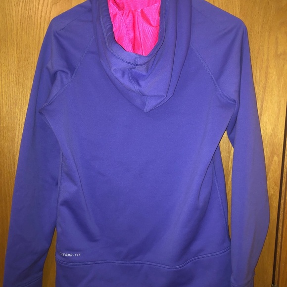 Purple and pink Nike sweatshirt. - Picture 2 of 5